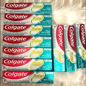 10 LRG Colgate Total Toothpastes